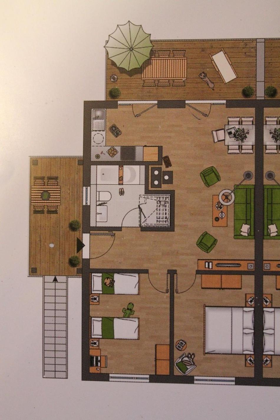 Ferienwohnung Kap Mar 3 奥尔本尼兹 外观 照片